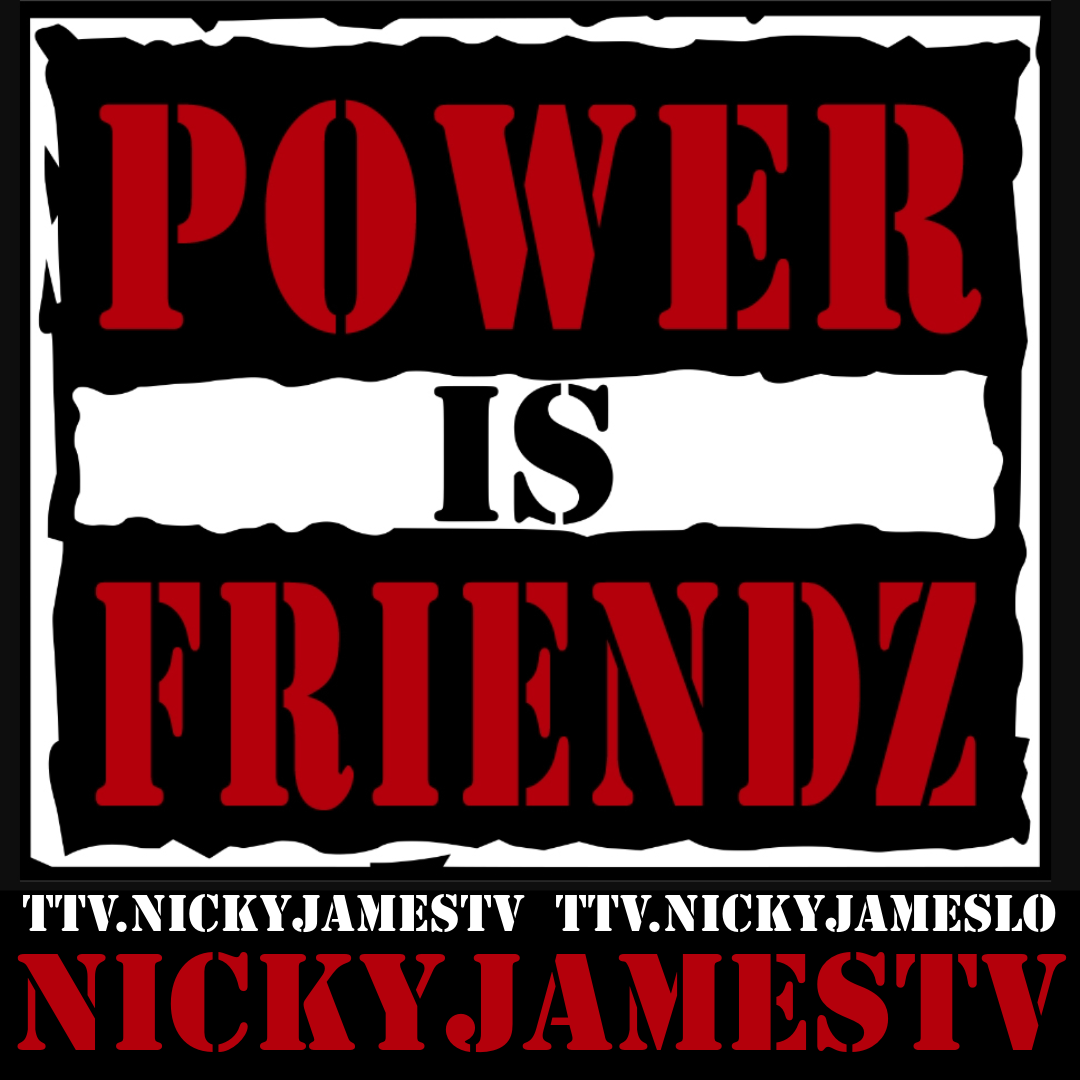 Power is Friendz Sticker